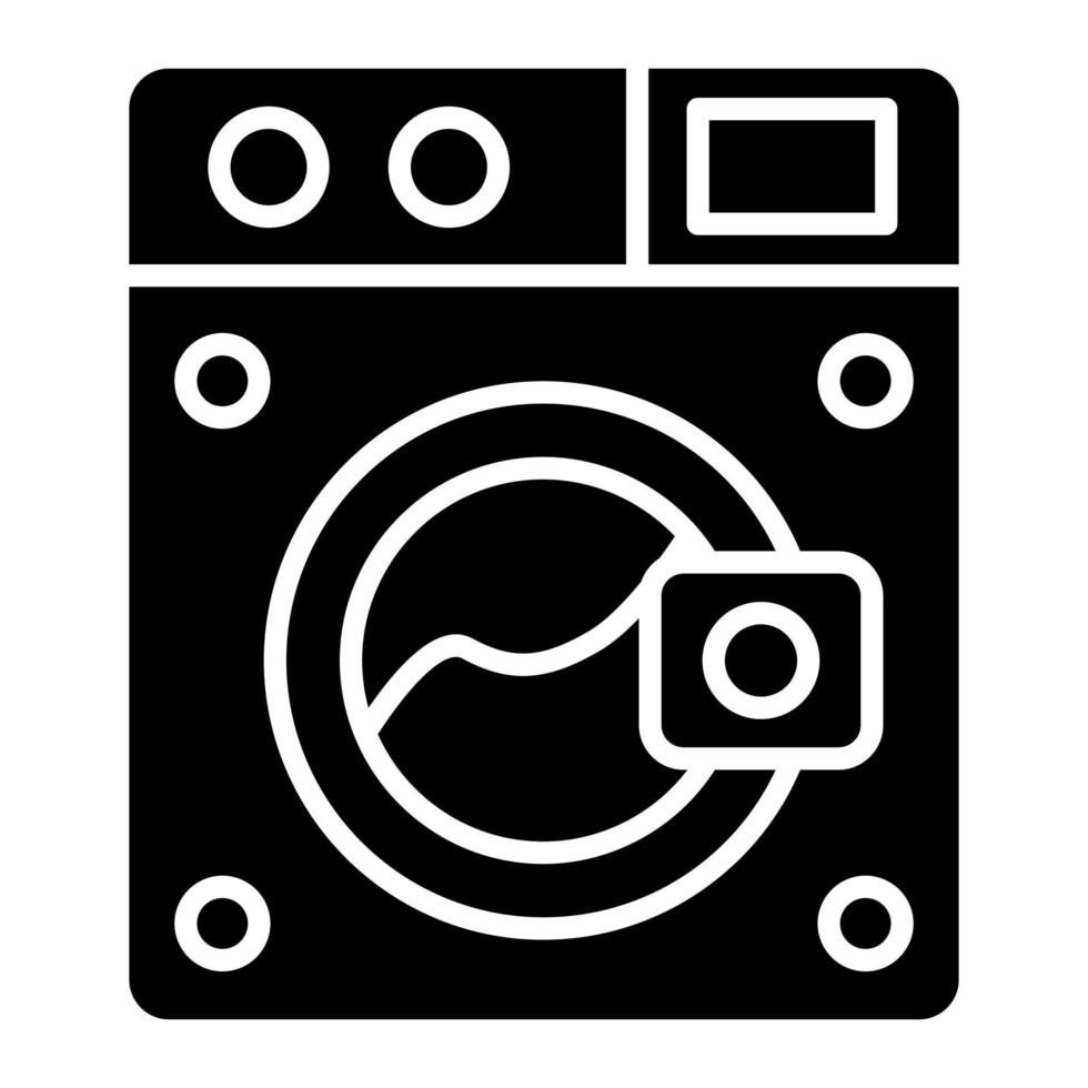 wasmachine vector pictogram