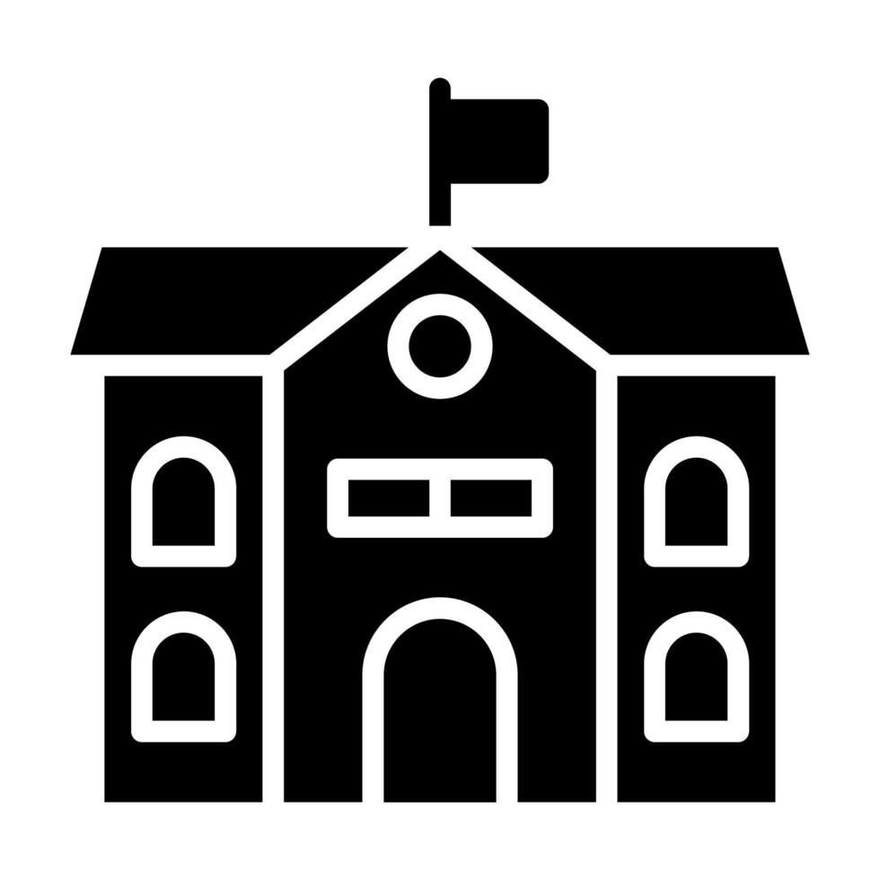 school vector pictogram