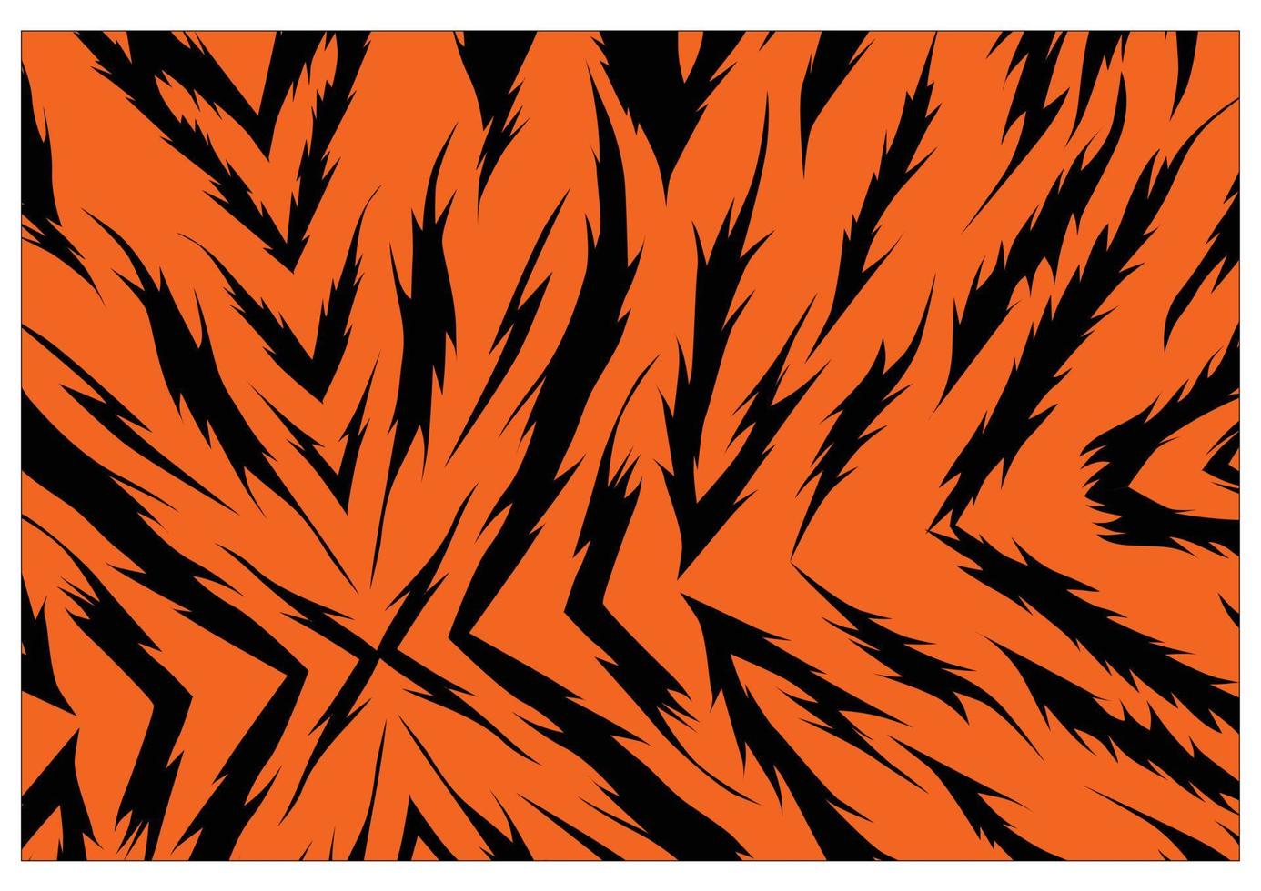 tijger patroon vector beeld illustraties