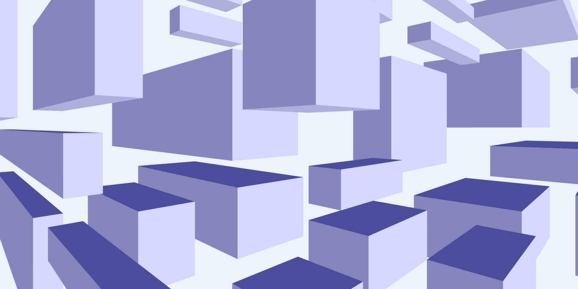 abstract 3d doos achtergrond. vector illustratie. sjabloon.