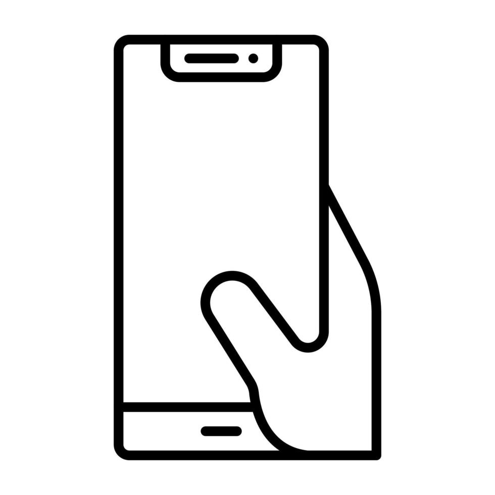 smartphone vector icoon