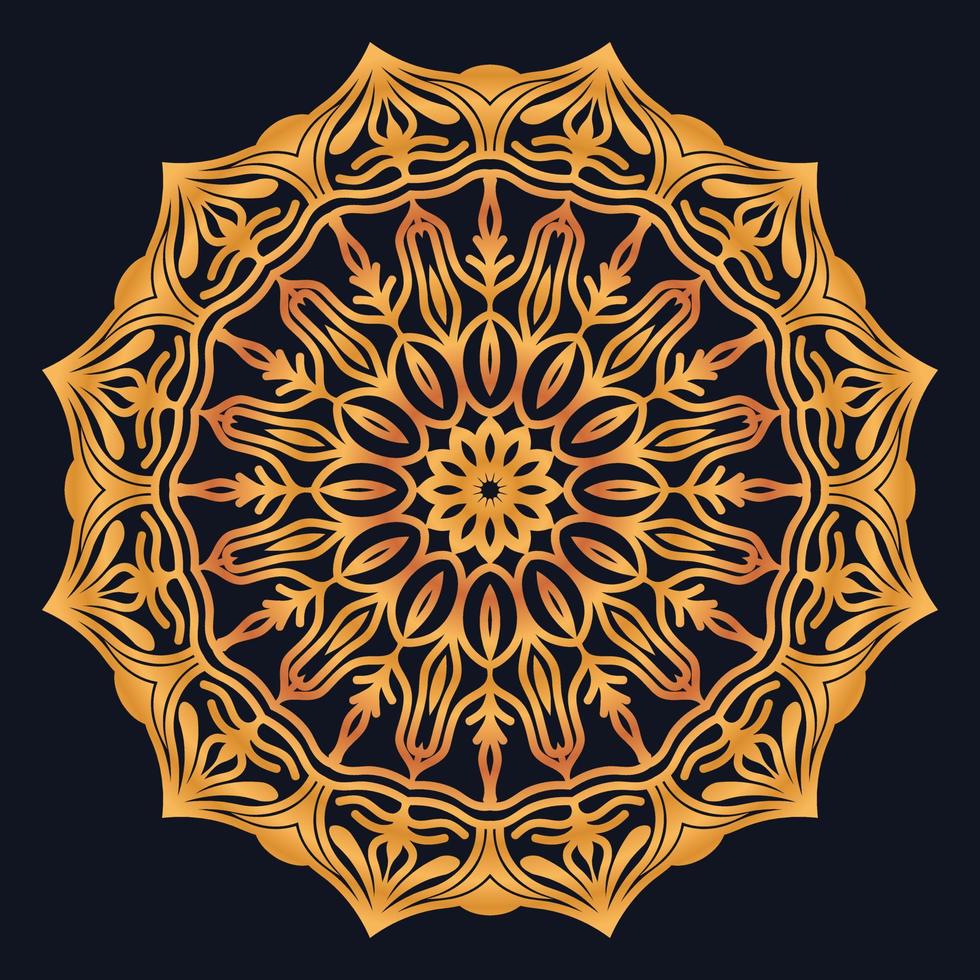 decoratief elementen luxe ornament patroon helling mandala ontwerp vector