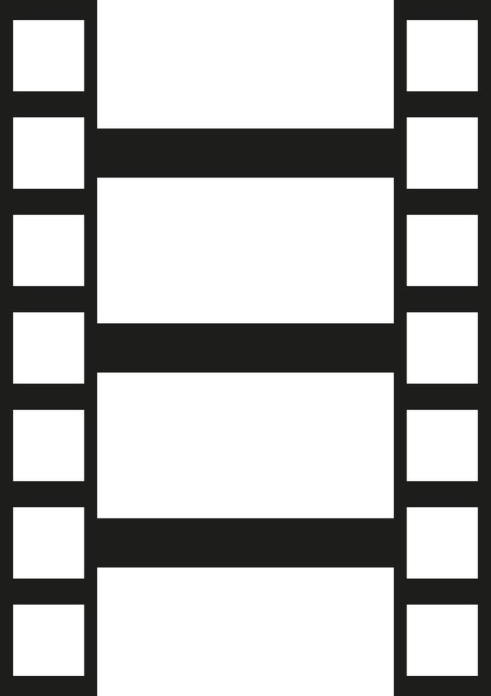 film haspel icoon vector illustratie eps10.