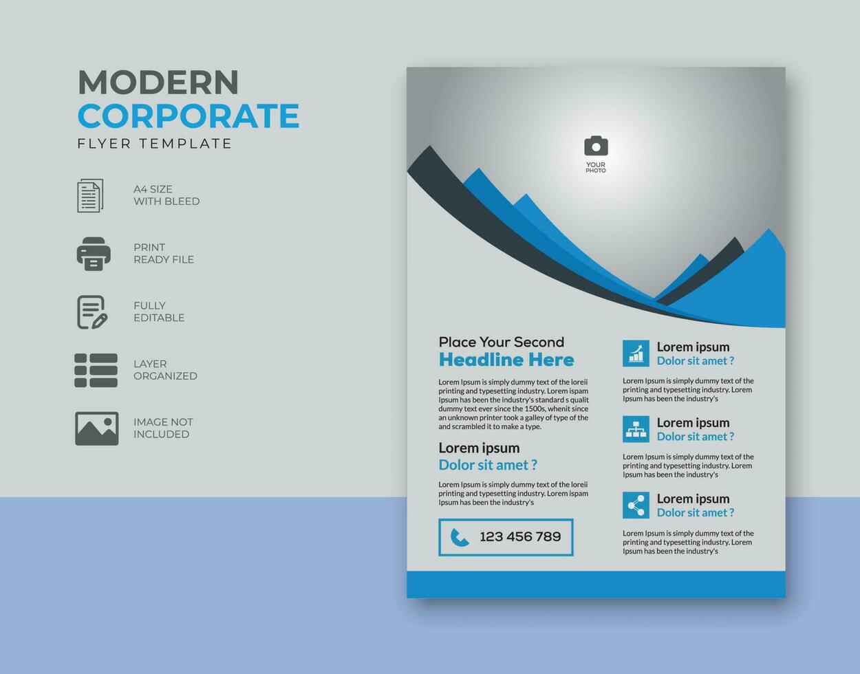 bedrijf abstract vector sjabloon. brochure ontwerp, Hoes modern lay-out, jaar- rapport, poster, folder in a4 met kleurrijk achtergrond vrij vector
