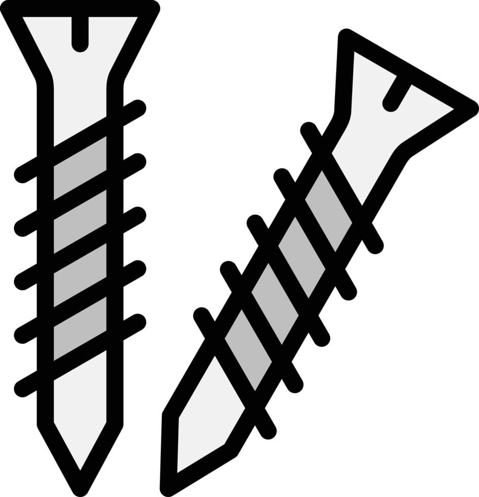 schroeven vector pictogram ontwerp illustratie