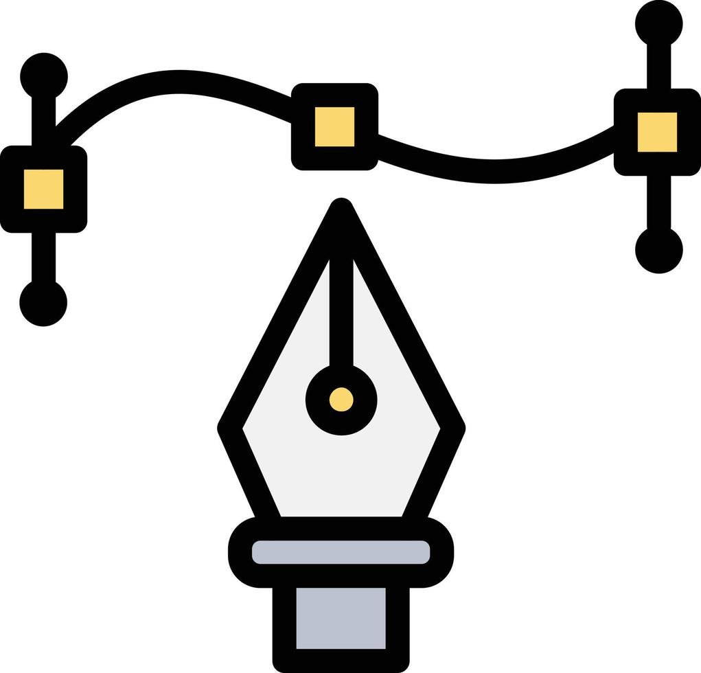 pen gereedschap vector pictogram ontwerp illustratie