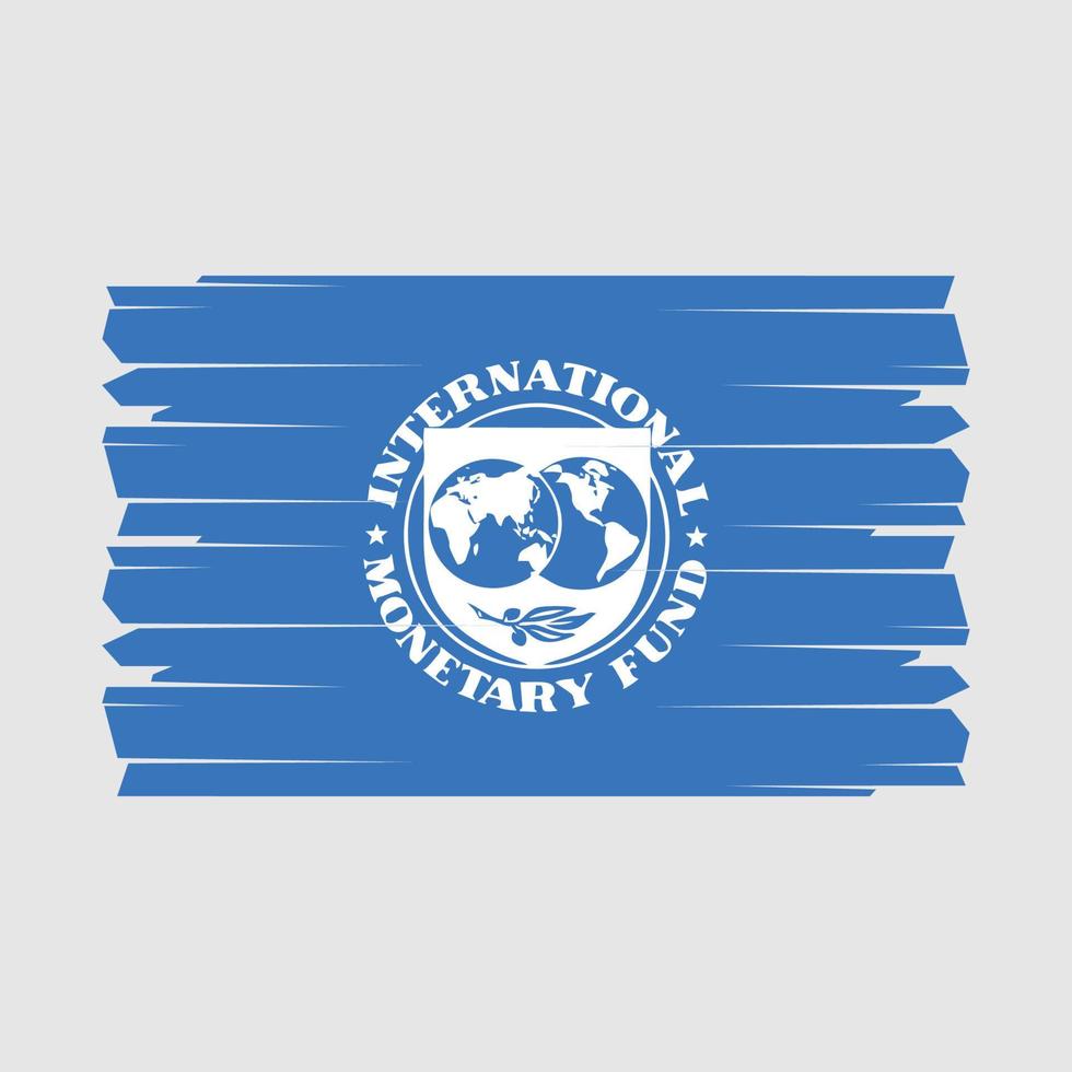 imf vlag borstel vector