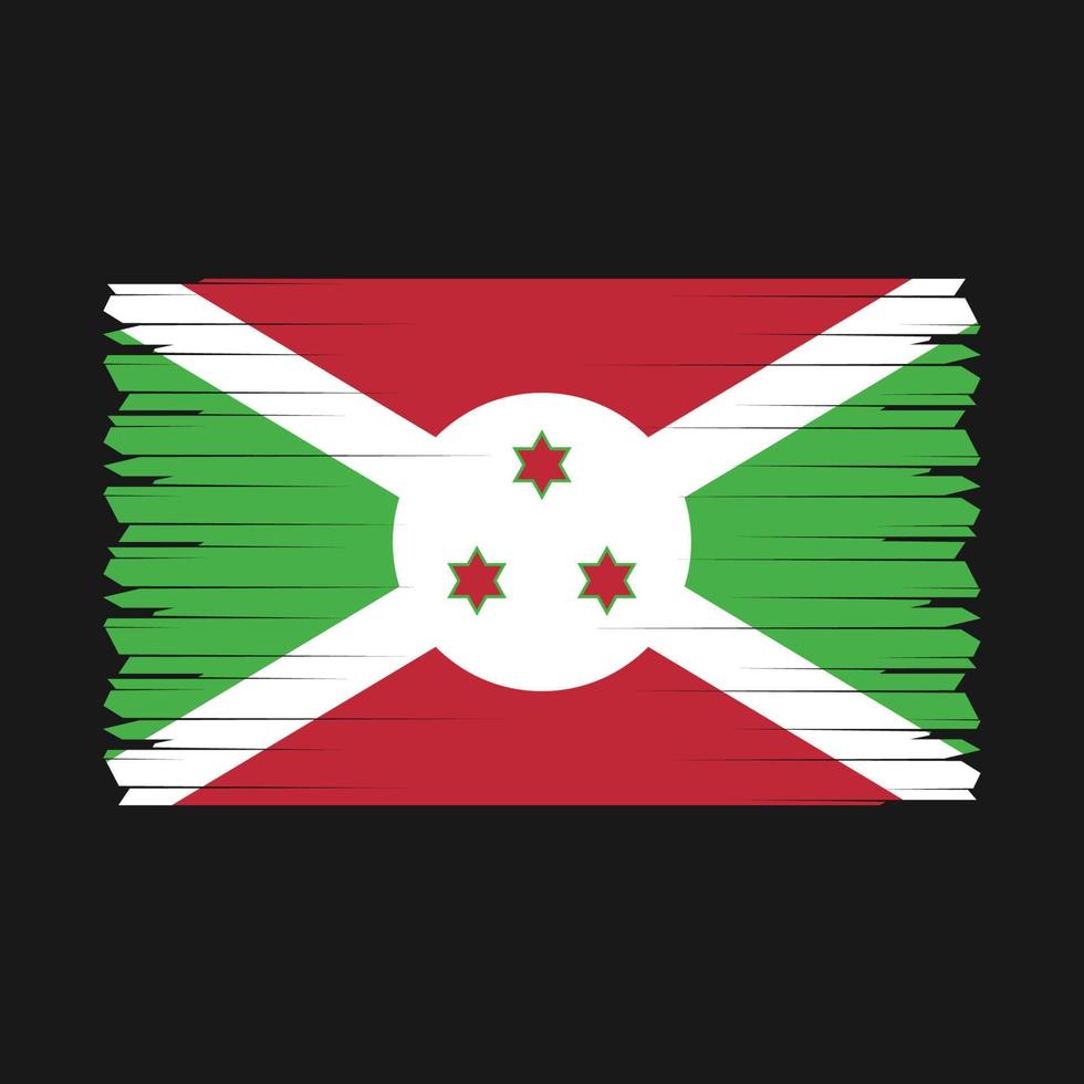 burundese vlag vector