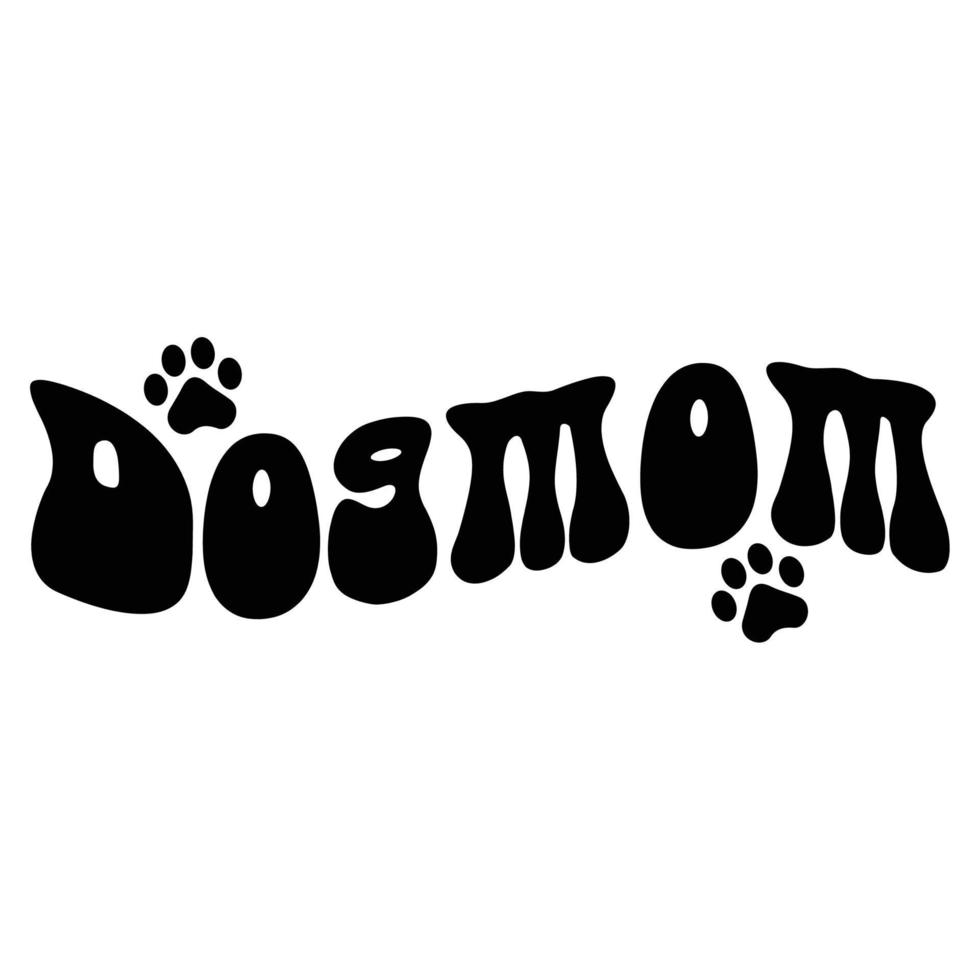 hond mama, moeder dag overhemd afdrukken sjabloon, typografie ontwerp voor mam mama mama dochter grootmoeder meisje Dames tante mam leven kind het beste mam aanbiddelijk overhemd vector