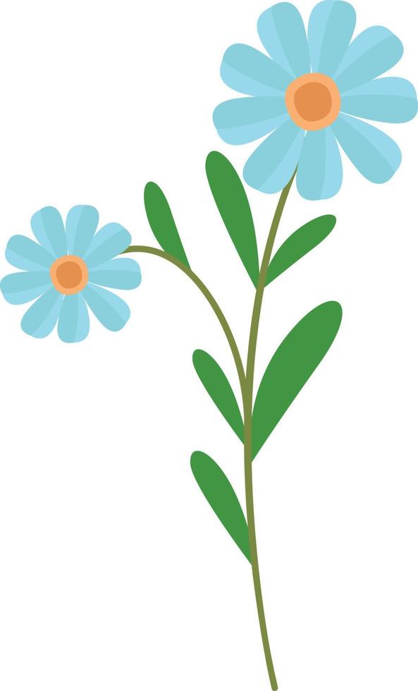 eenvoudige bloem illustratie vector