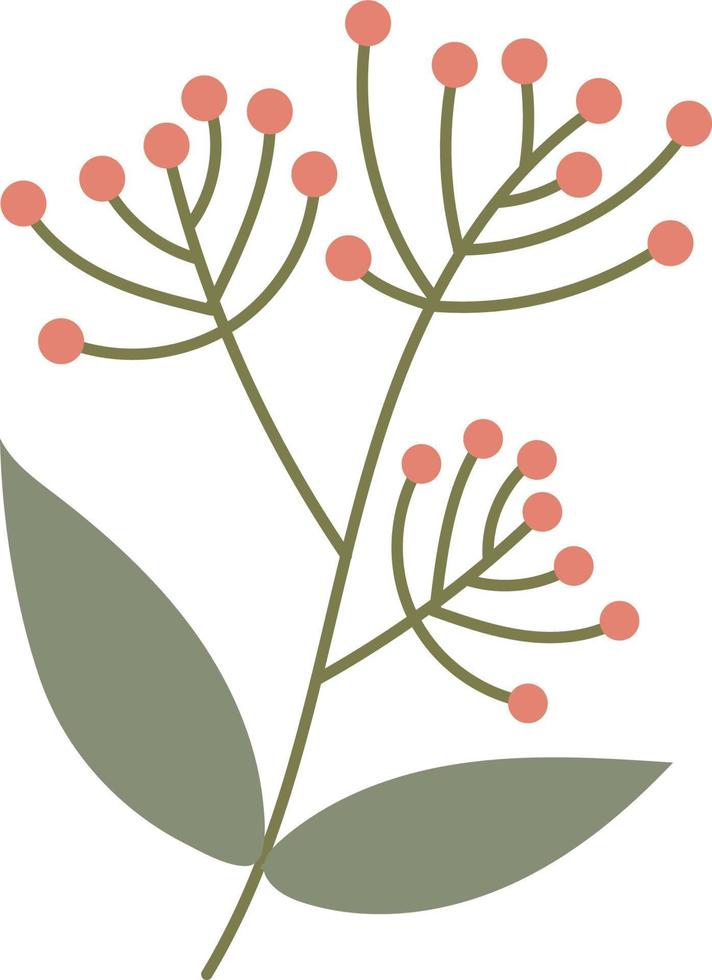 eenvoudige bloem illustratie vector