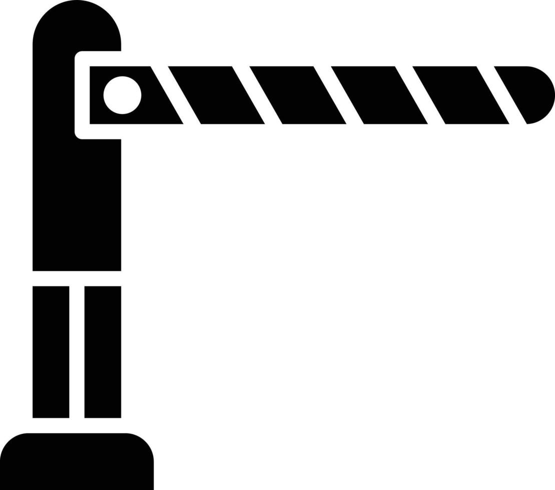 barrière vector pictogram ontwerp illustratie