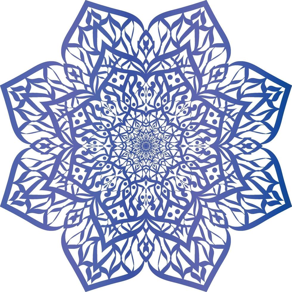 luxe mandala achtergrond ontwerpsjabloon vector