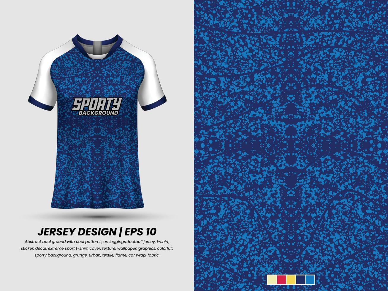 voetbal Jersey ontwerp voor sublimatie, sport t overhemd ontwerp, sjabloon Jersey pro vector