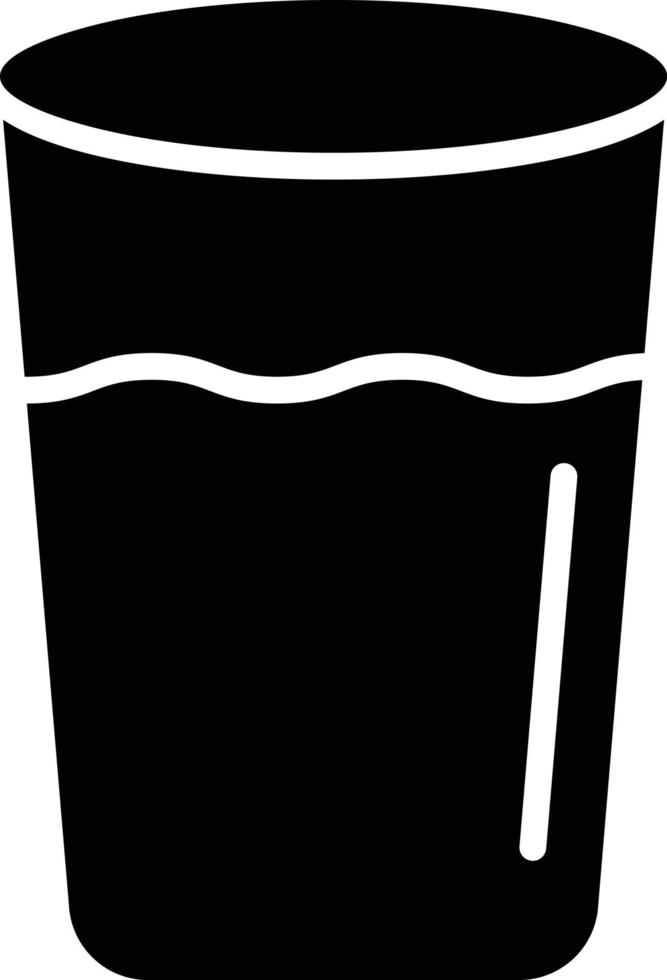 glas vector pictogram ontwerp illustratie