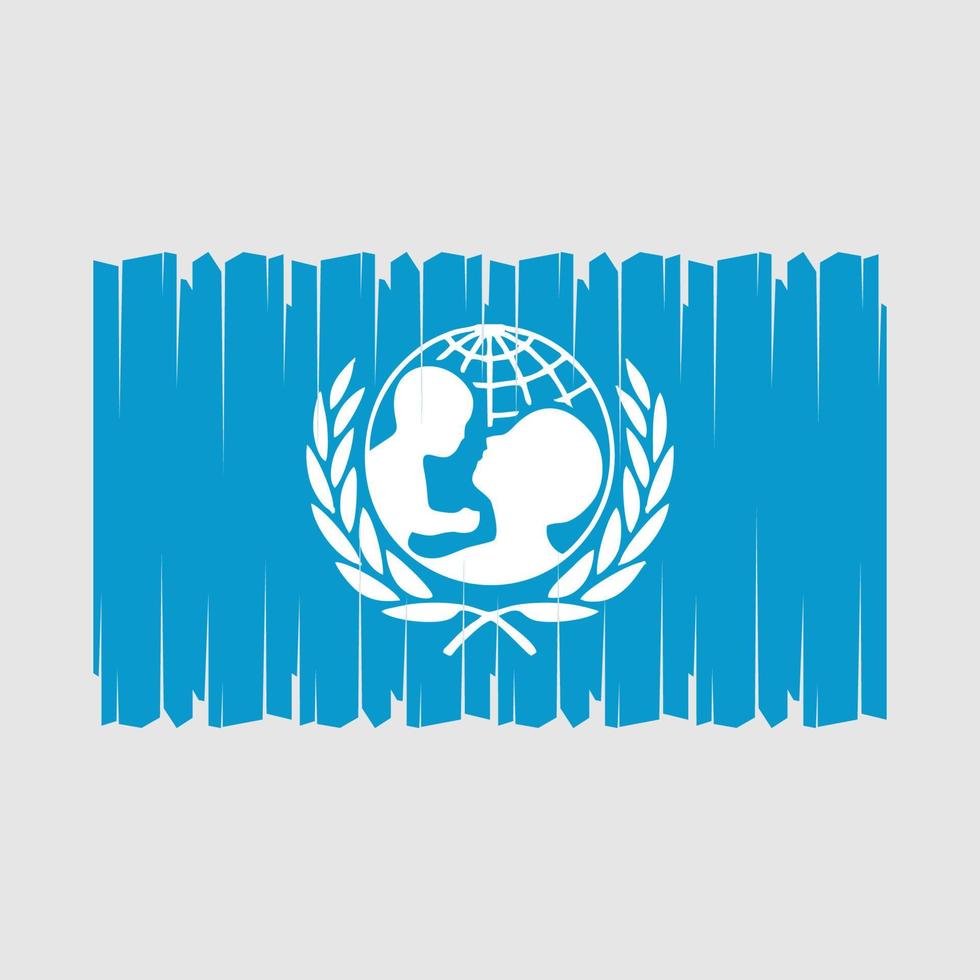 unicef vlag vector