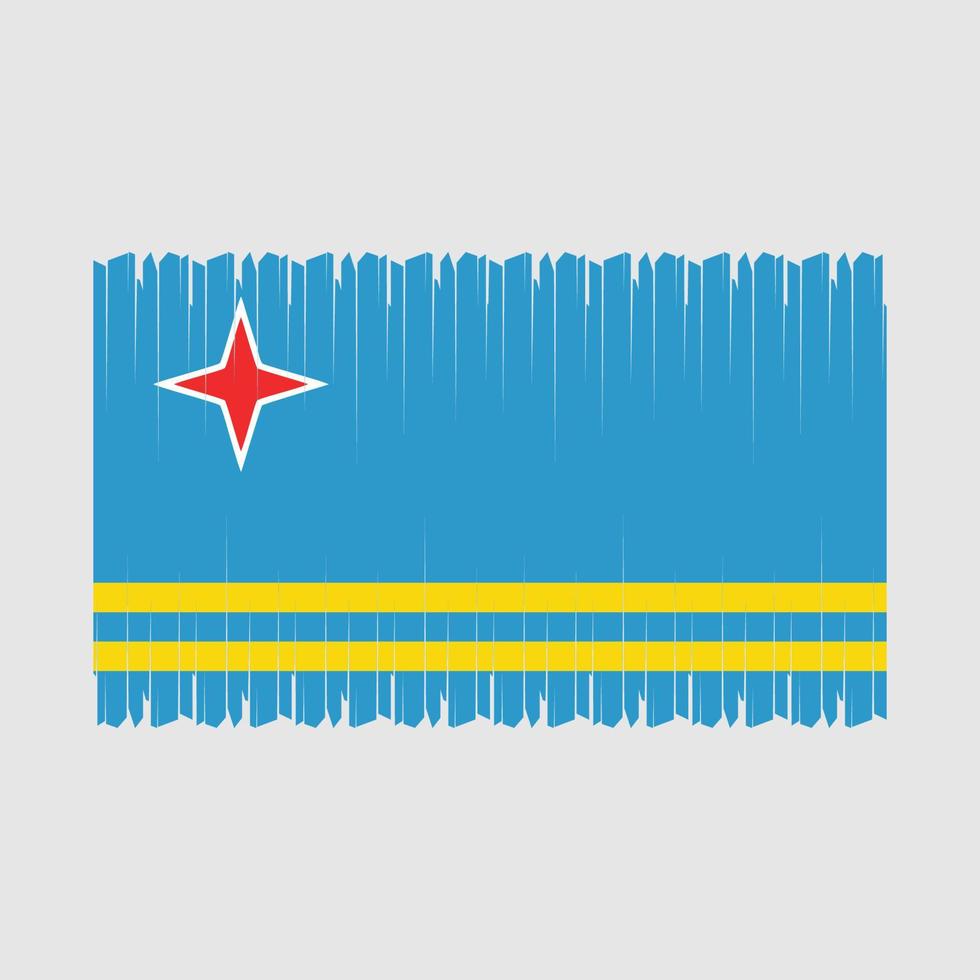 aruba vlag vector illustratie