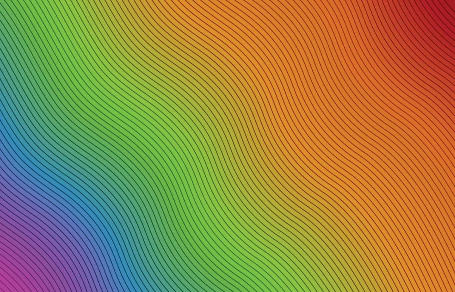 modern abstract golvend veelkleurig achtergrond behang vector