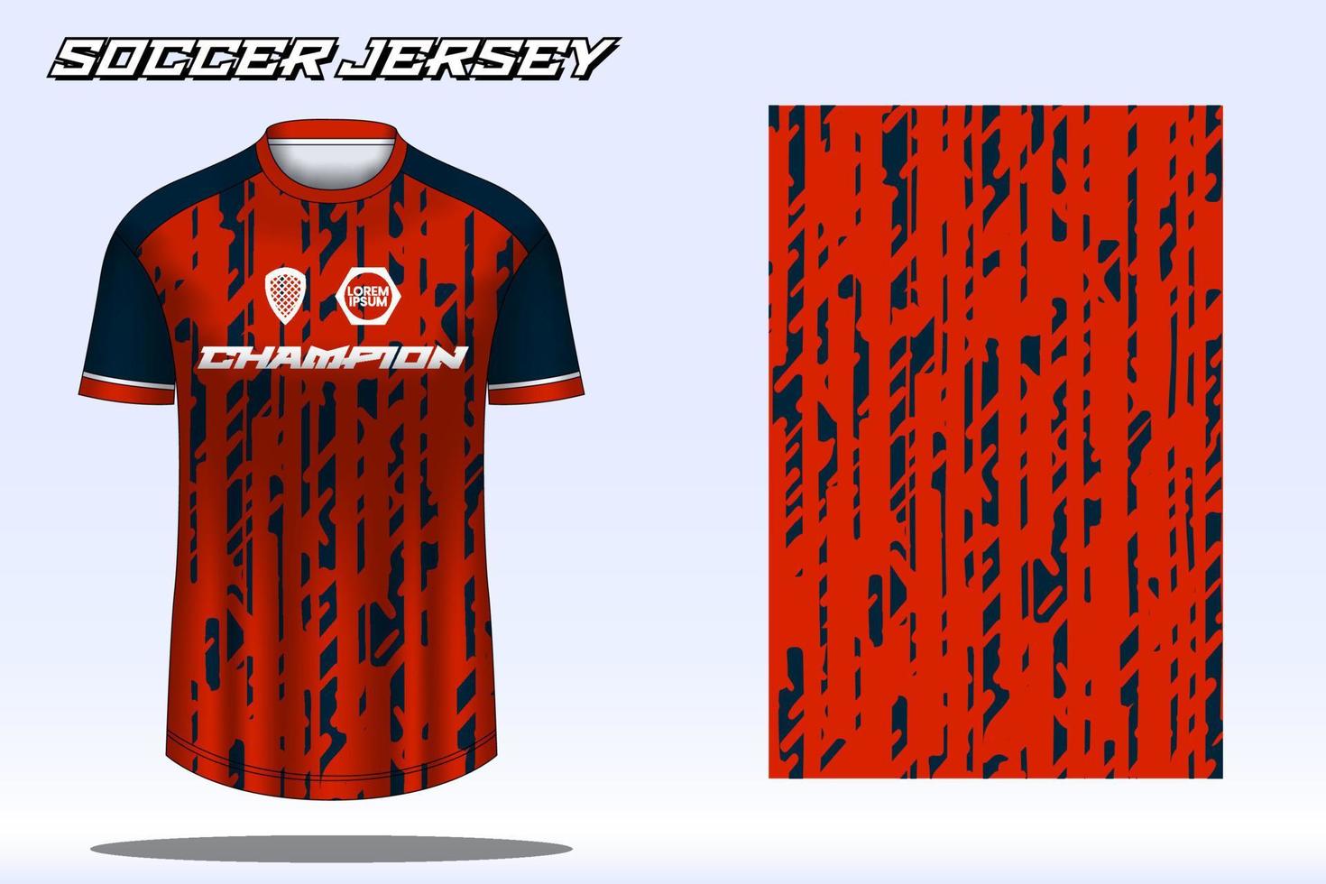 voetbal Jersey sport t-shirt ontwerp mockup voor Amerikaans voetbal club vector