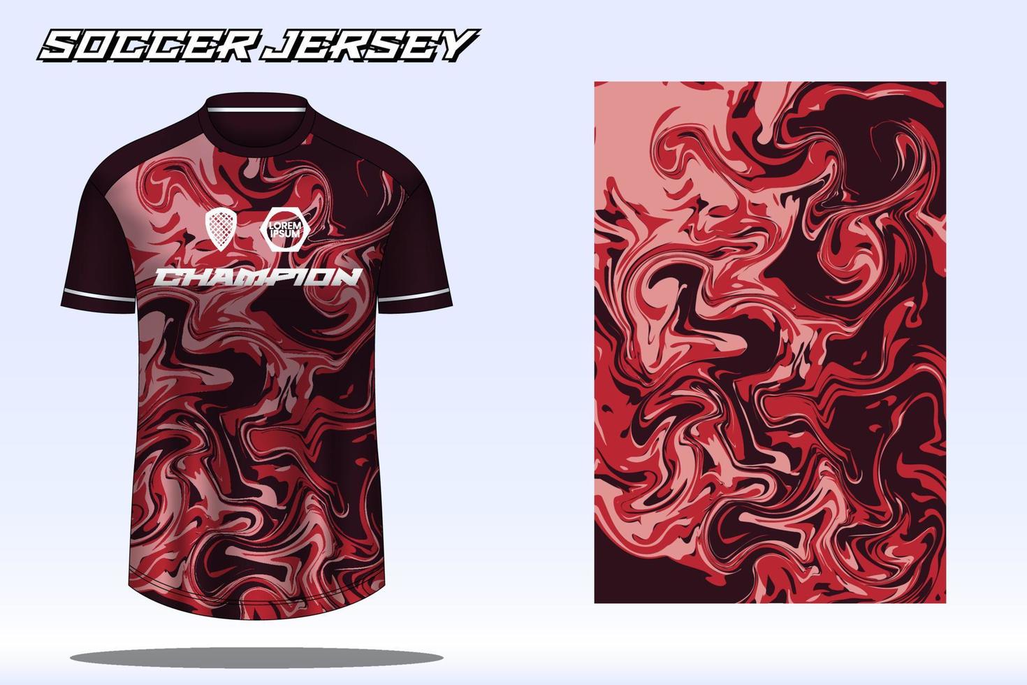 voetbal Jersey sport t-shirt ontwerp mockup voor Amerikaans voetbal club vector