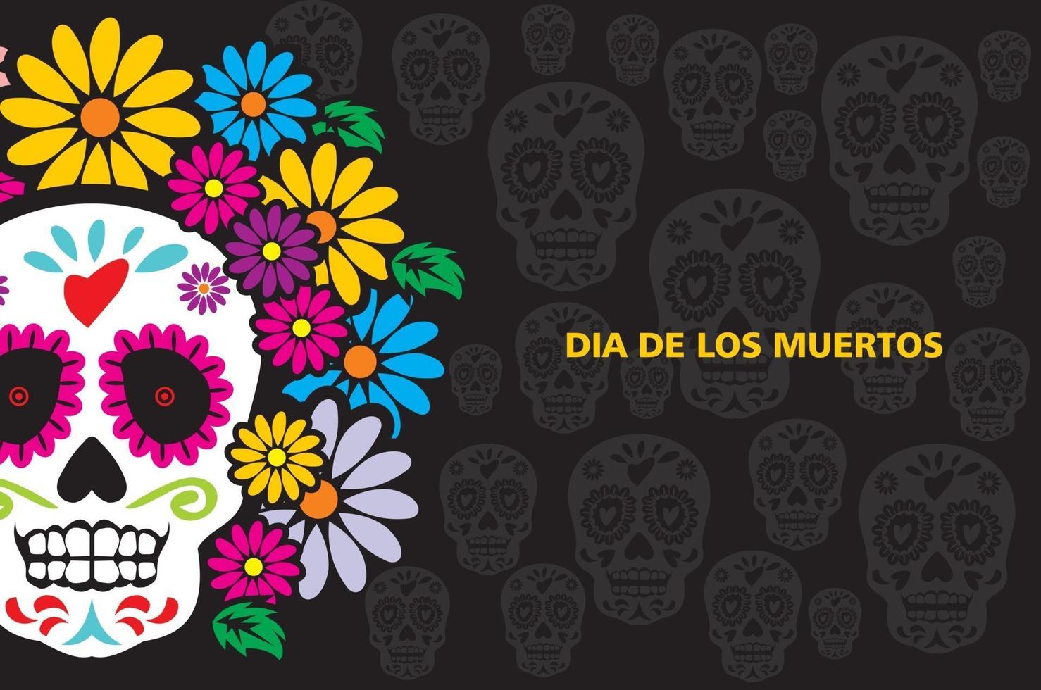 dia de los muertos vector