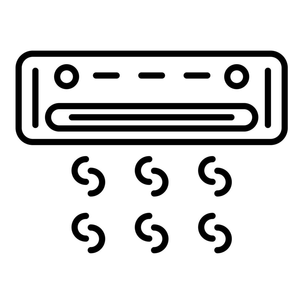 airconditioner vector pictogram