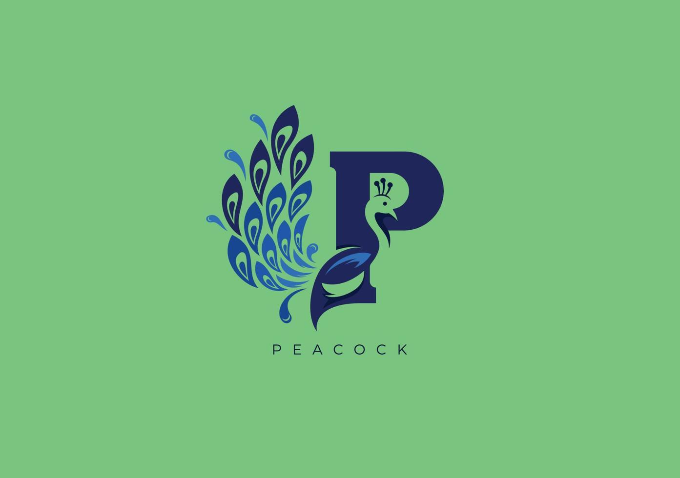 Pauw p monogram, vector logo