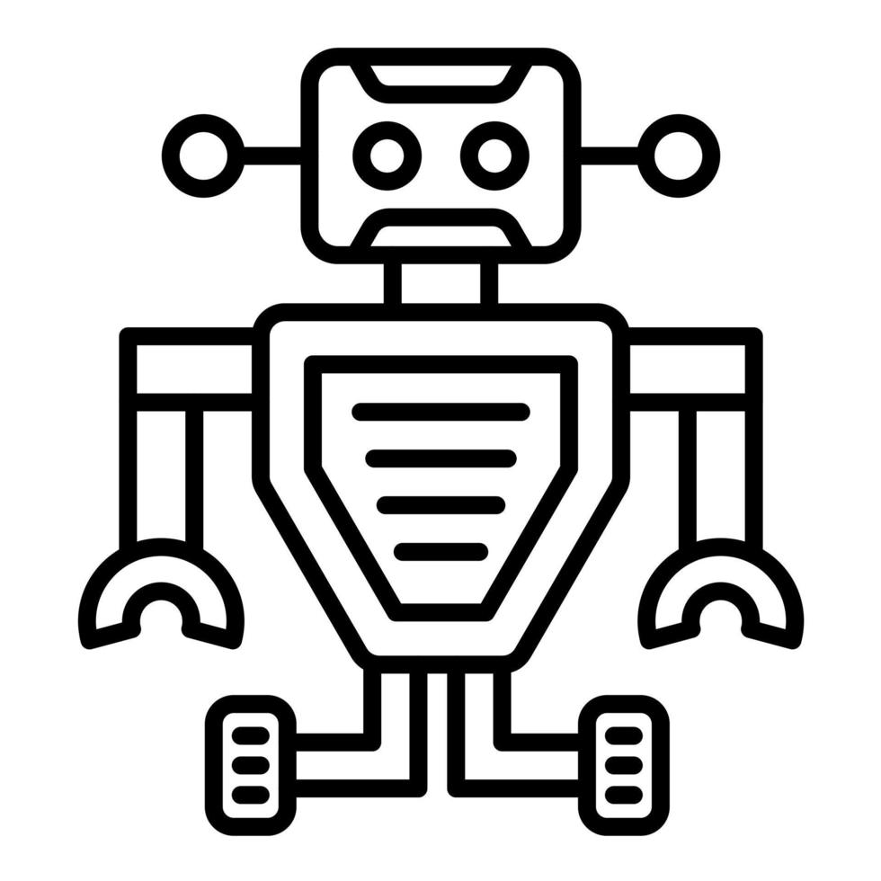 ruimte robot vector icoon