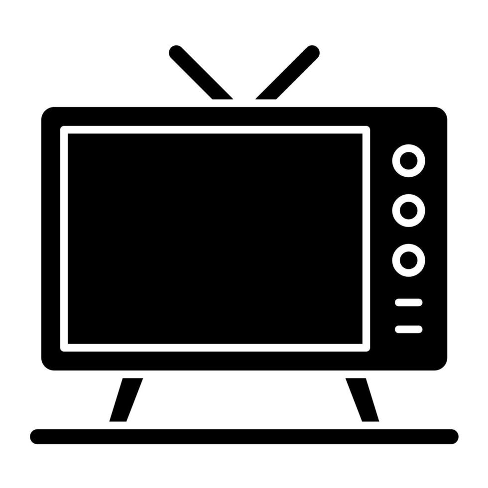 televisie vector pictogram