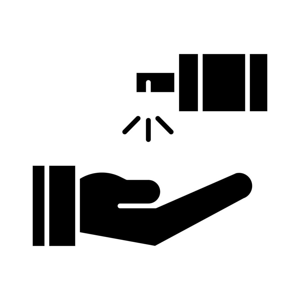 handdesinfecterend vectorpictogram vector