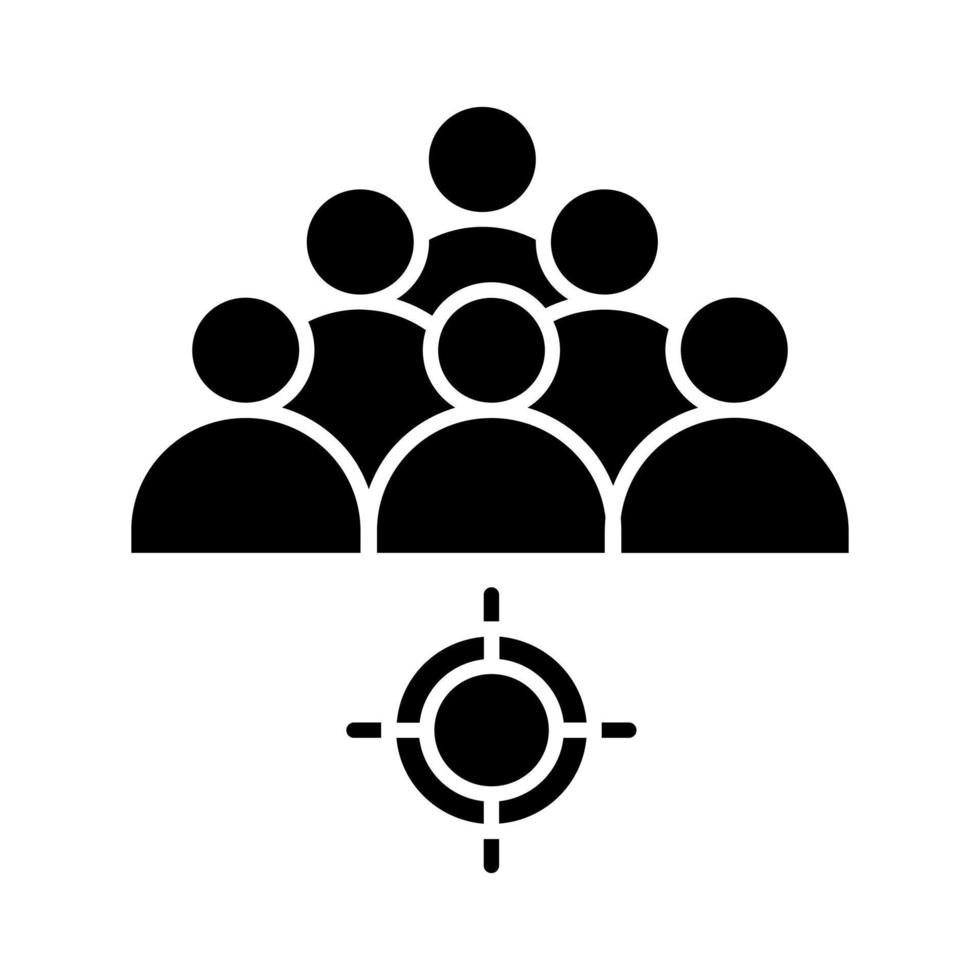 team vector pictogram