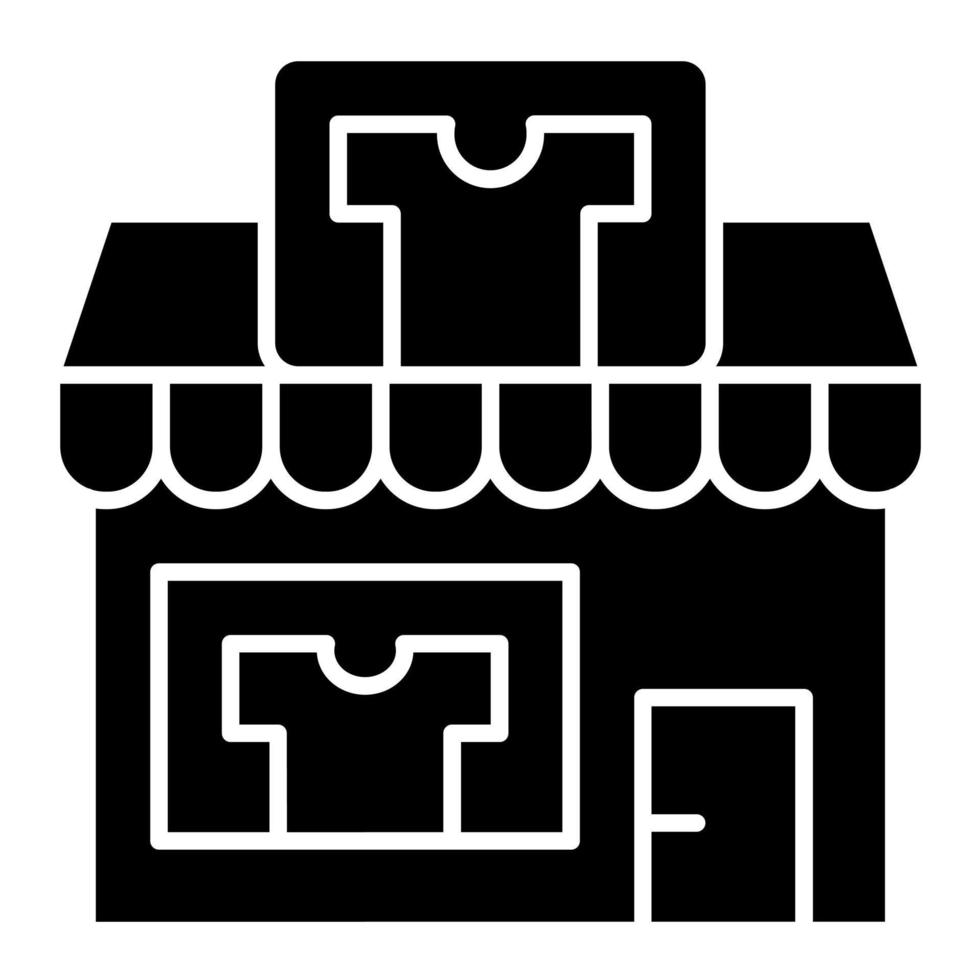 kleermaker winkel vector icoon