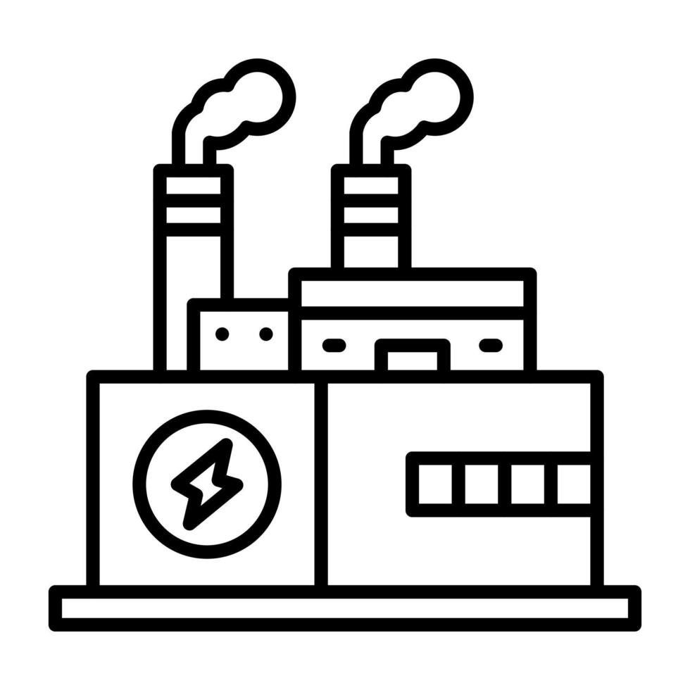 geothermisch energie vector icoon