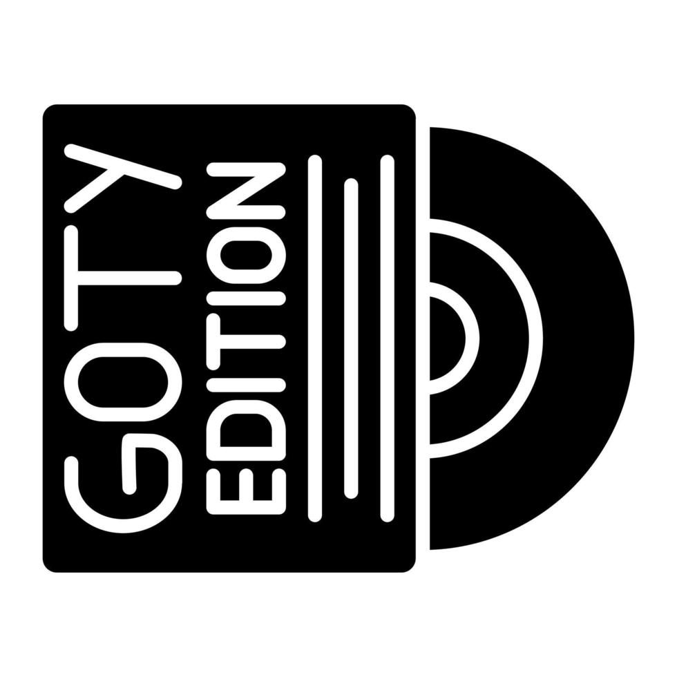 gotty editie vector icoon