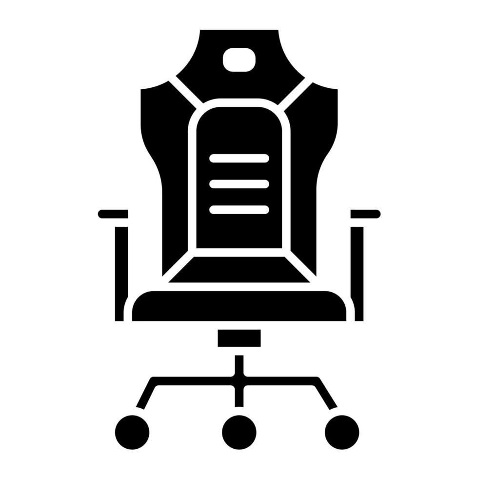 gaming stoel vector icoon