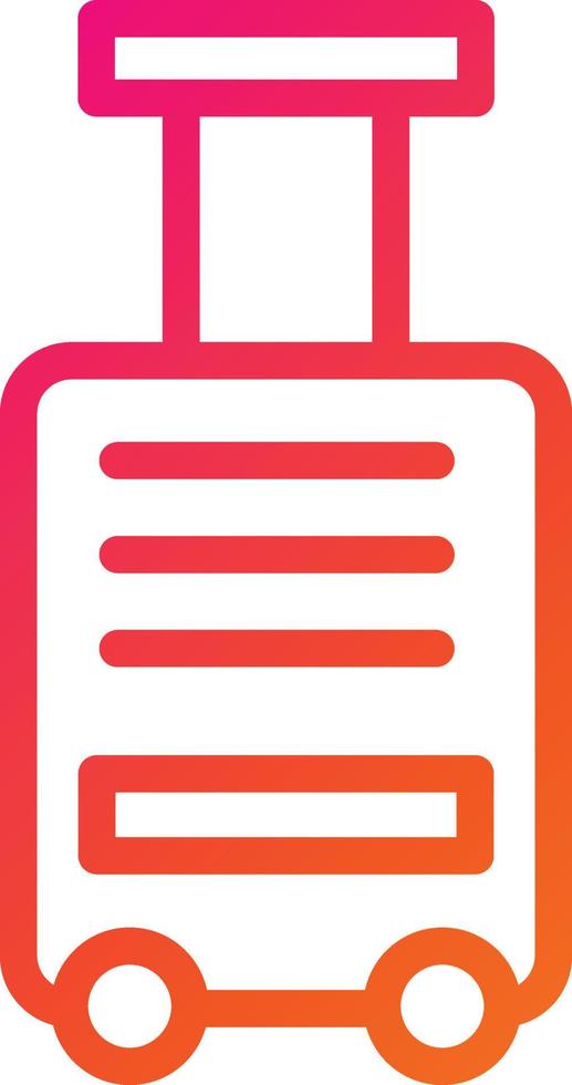 bagage vector pictogram ontwerp illustratie