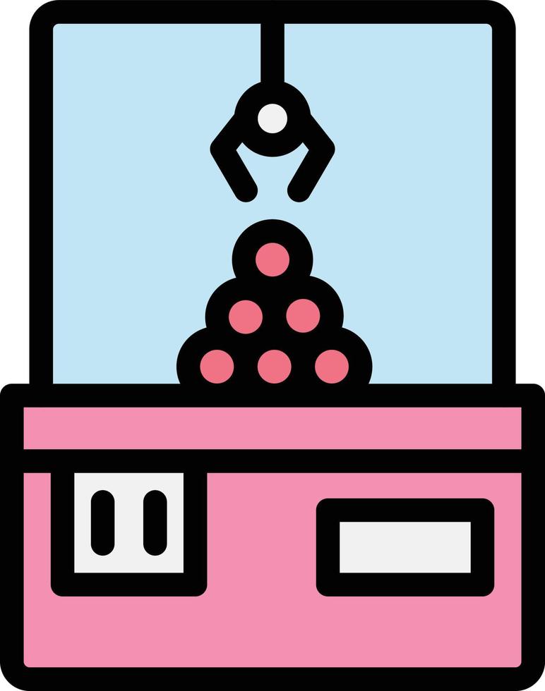 kraan machine vector pictogram ontwerp illustratie