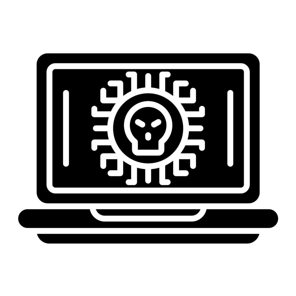 malware vector pictogram