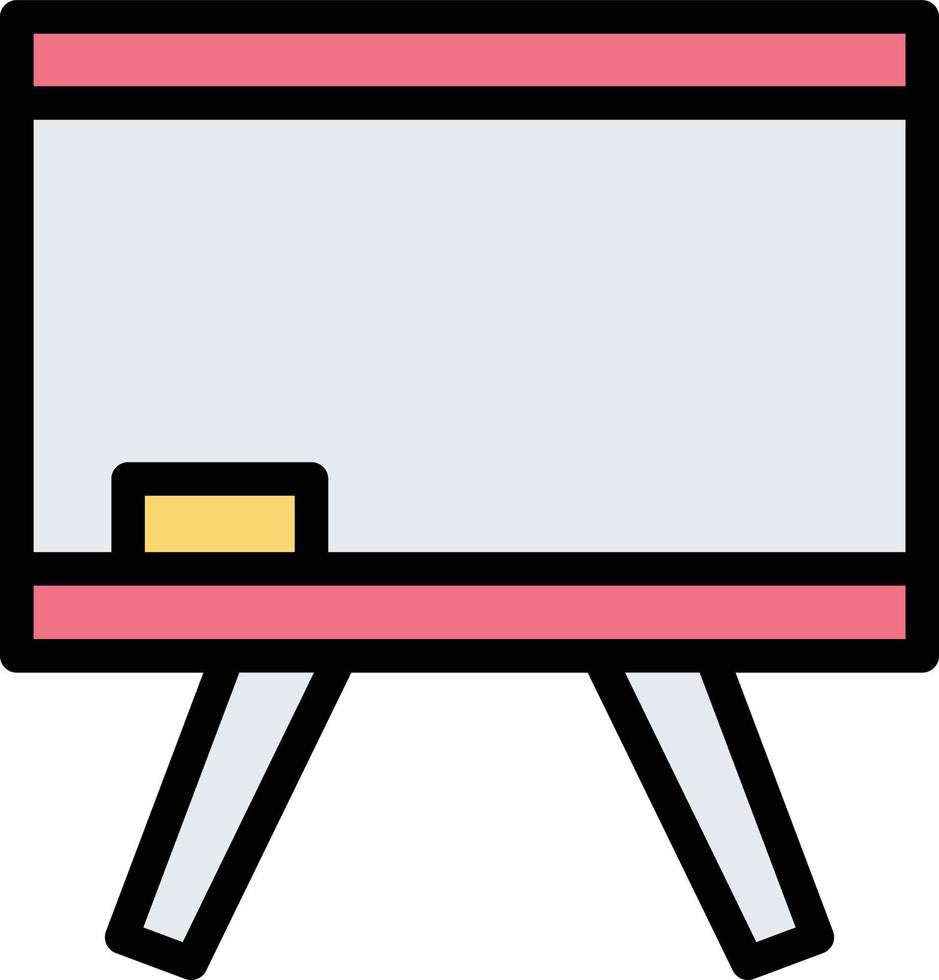 schoolbord vector pictogram