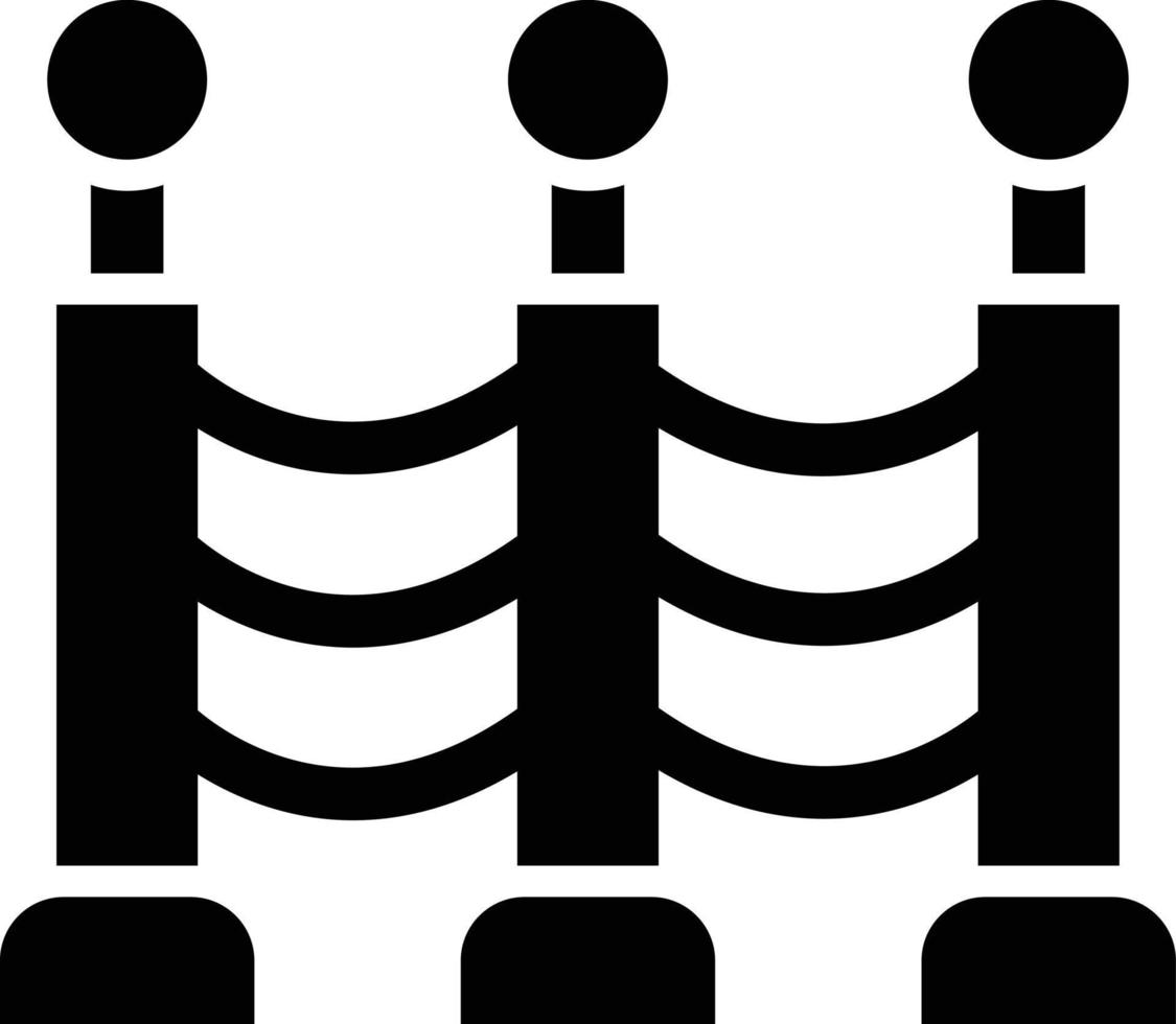 barrière vector pictogram ontwerp illustratie