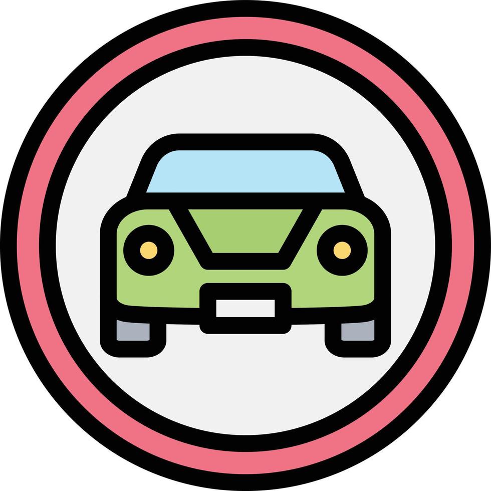 auto verkeer vector pictogram ontwerp illustratie