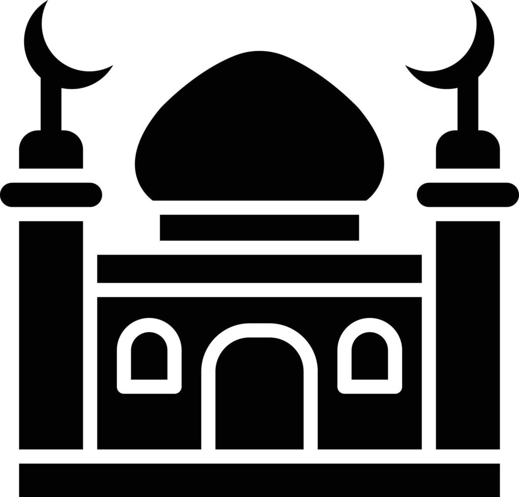 minaret vector pictogram ontwerp illustratie