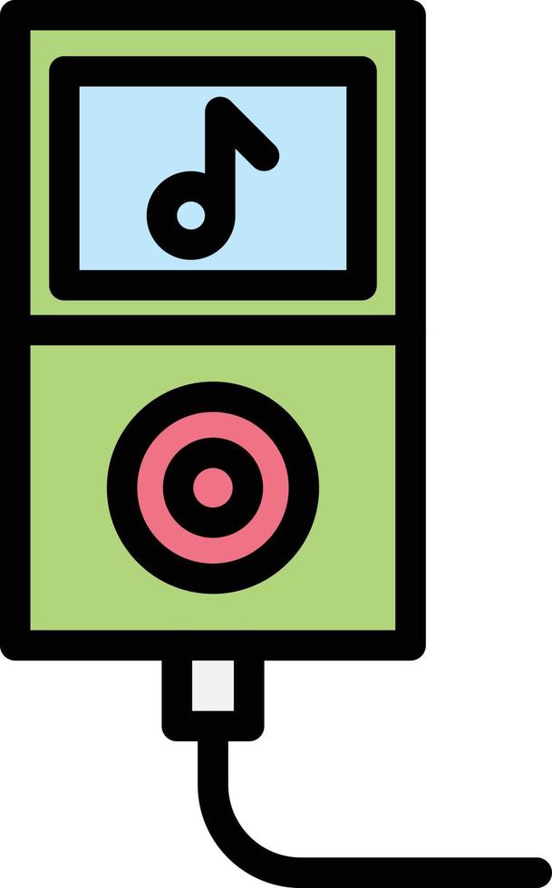 muziek vector pictogram ontwerp illustratie