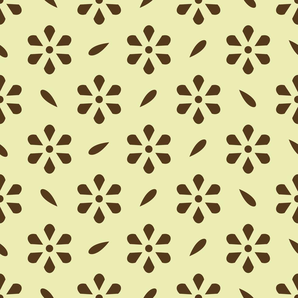 vector naadloos patroon met composities van hand- getrokken tropisch bloemen