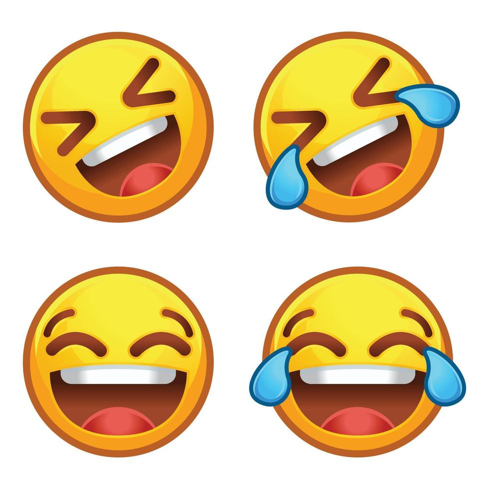 rollend Aan de verdieping lachend. rofl emoji, grappig naar tranen emoticon 3d gestileerde vector icoon