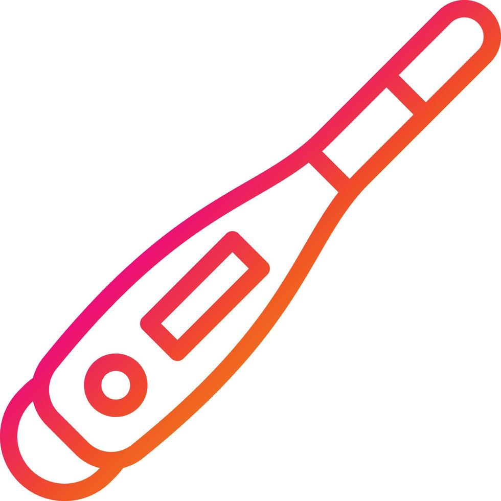 thermometer vector pictogram ontwerp illustratie