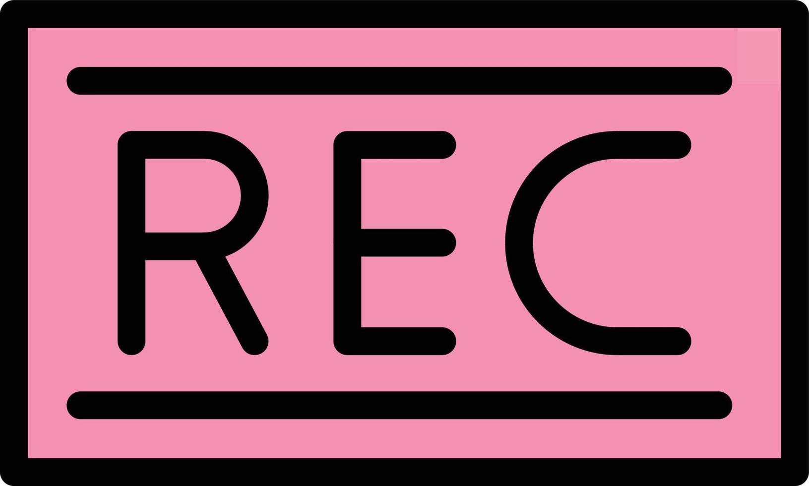 record vector pictogram ontwerp illustratie