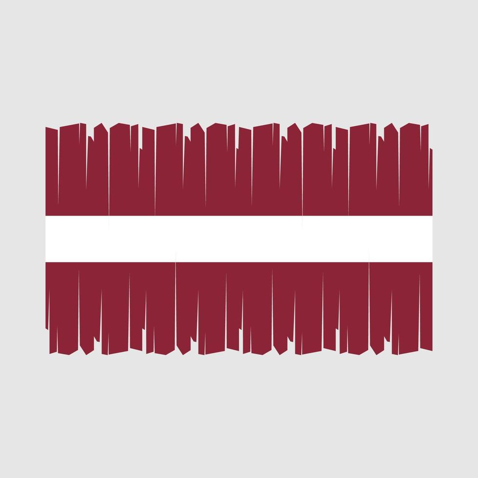 vlag van letland vector