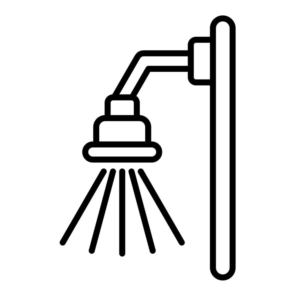 douche vector pictogram