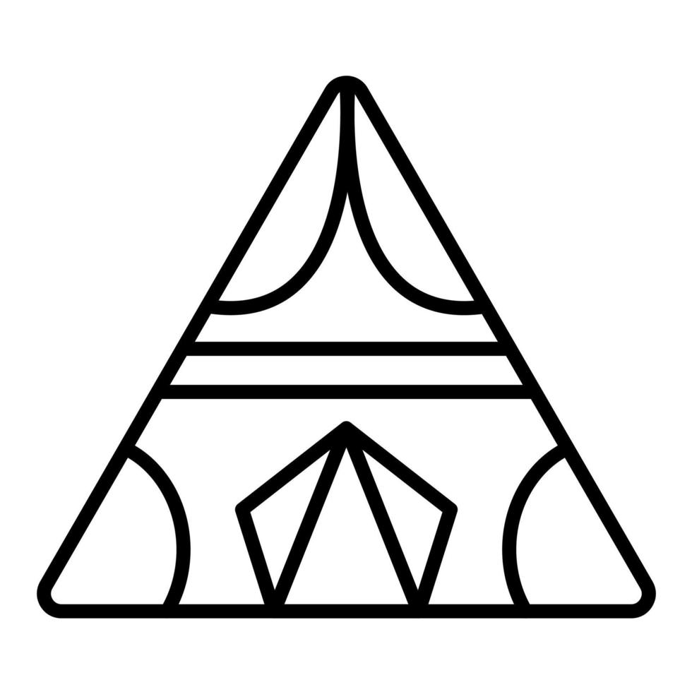 tipi vector icoon